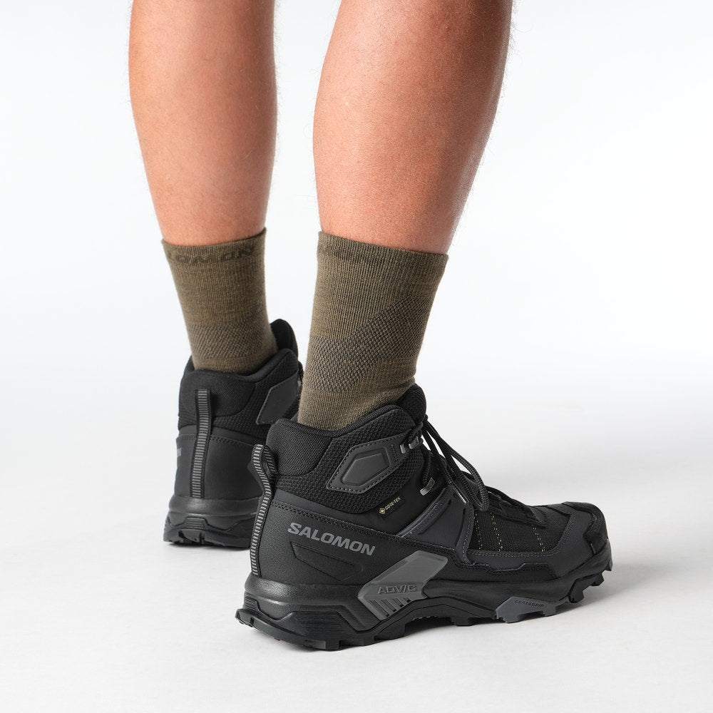 Men's Waterproof Mid Hiking Boots - Gray