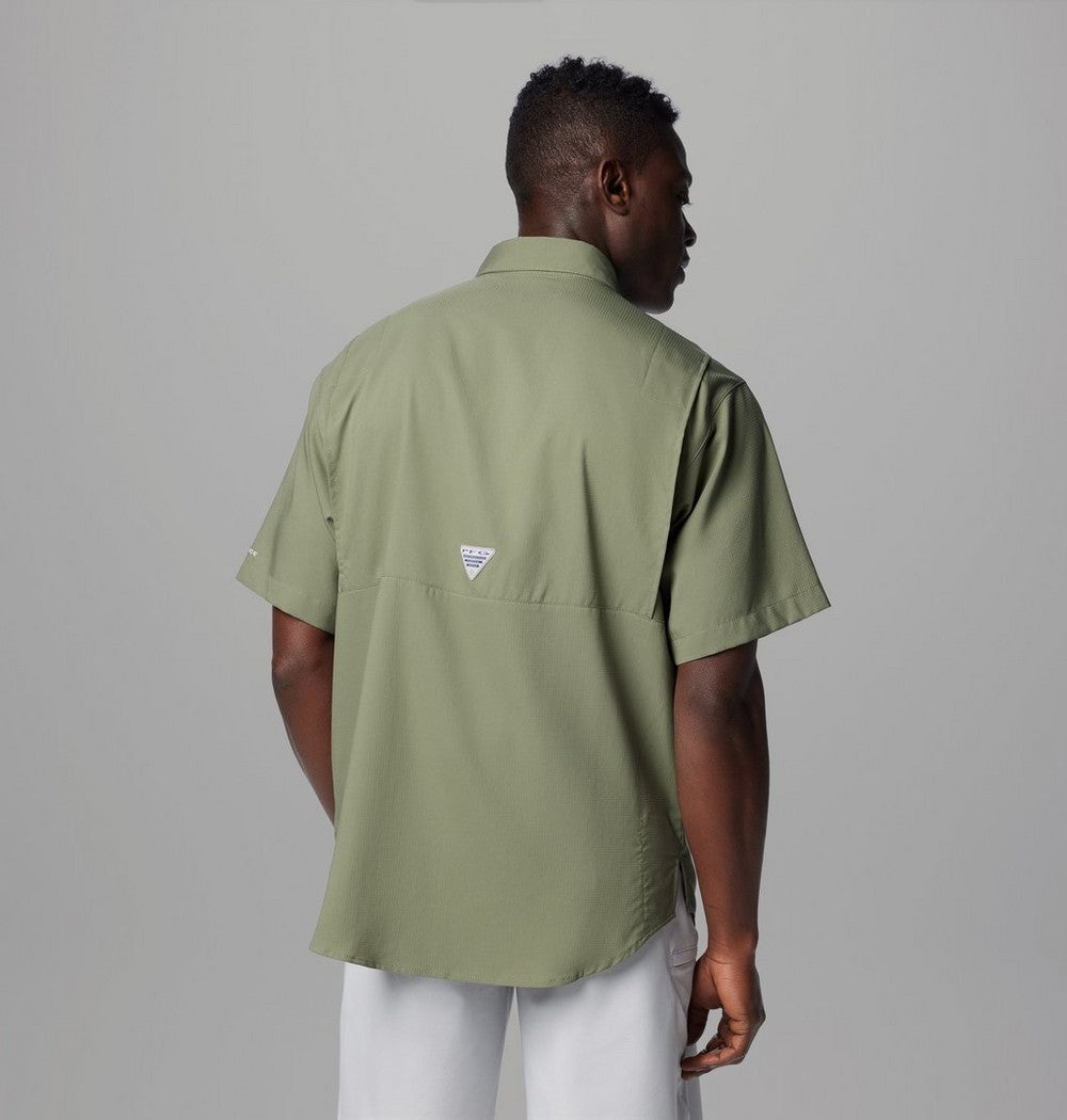 Men's Short-Sleeve Fishing Shirt - Blue