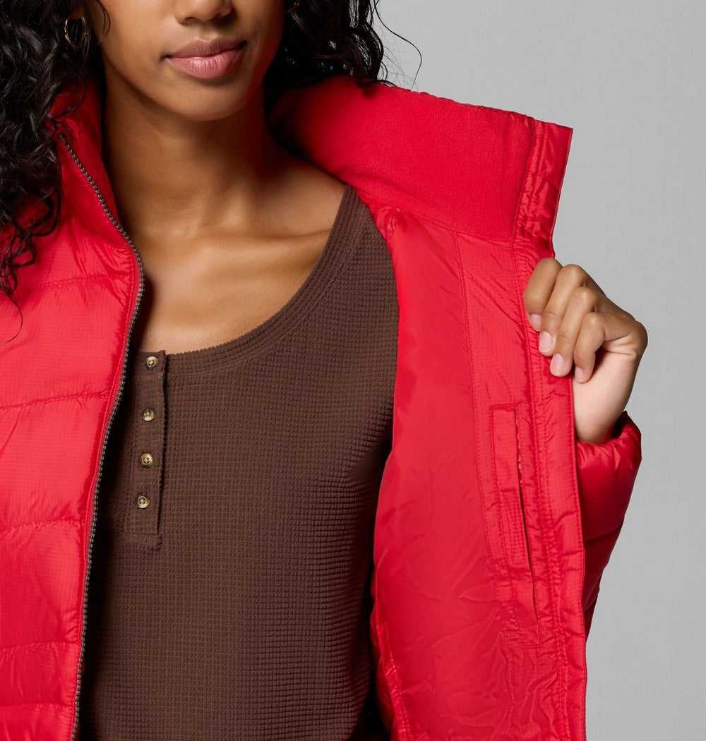 Women's Water-Resistant Insulated Jacket - Brown