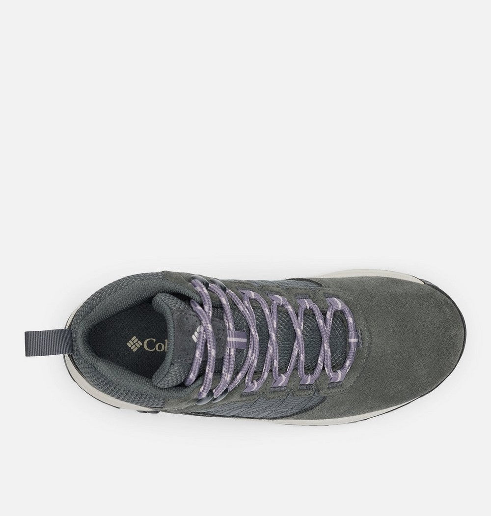Women's Wide Waterproof Suede Hiking Shoe