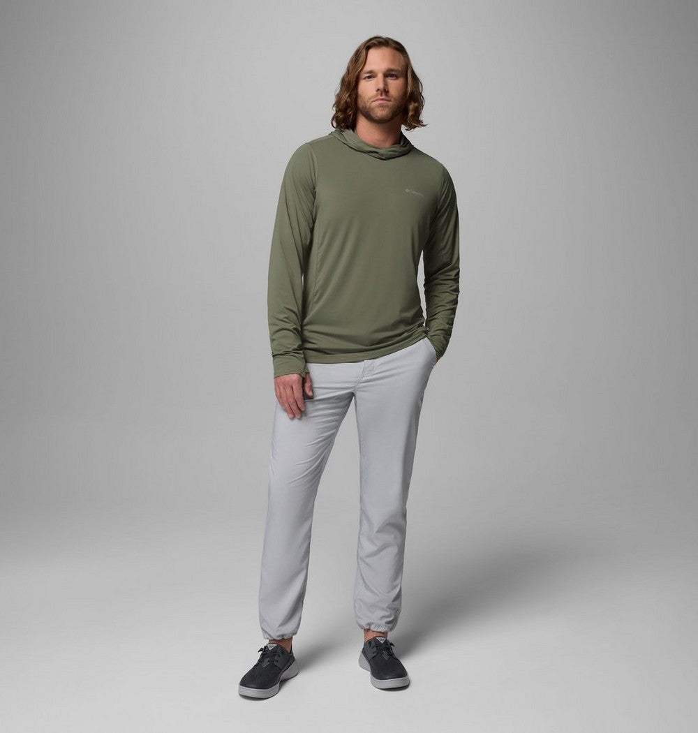 Men's UPF 50 Insect-Repellent Hoodie - Green