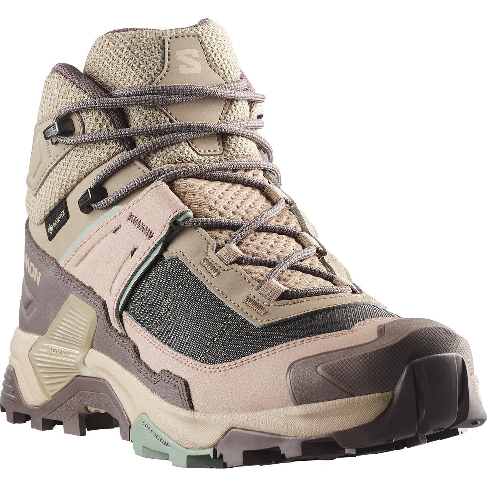 Women's Waterproof Mid Hiking Boots - Tan