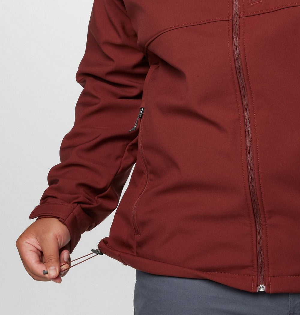 Men's Big Softshell Jacket - Grey