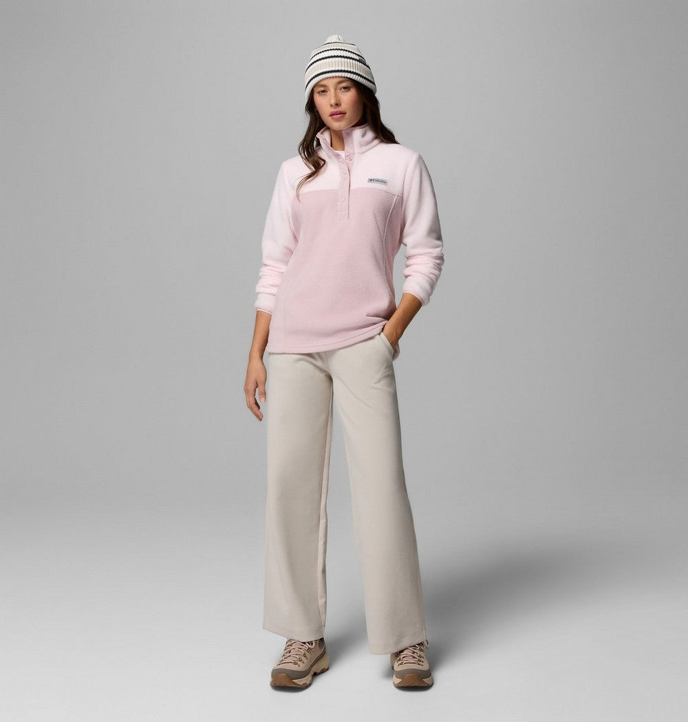 Women's Half-Snap Fleece Pullover - Navy