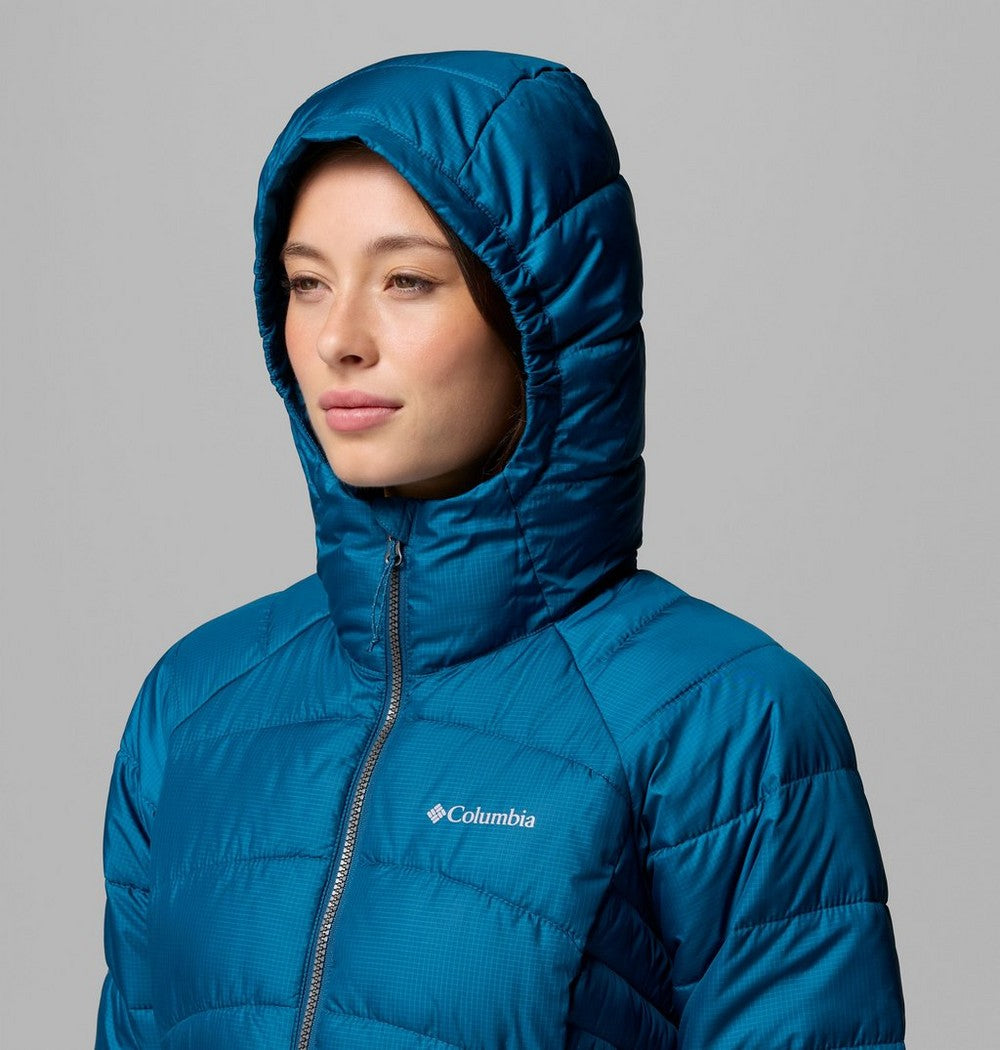 Women's Insulated Hooded Jacket - Wine