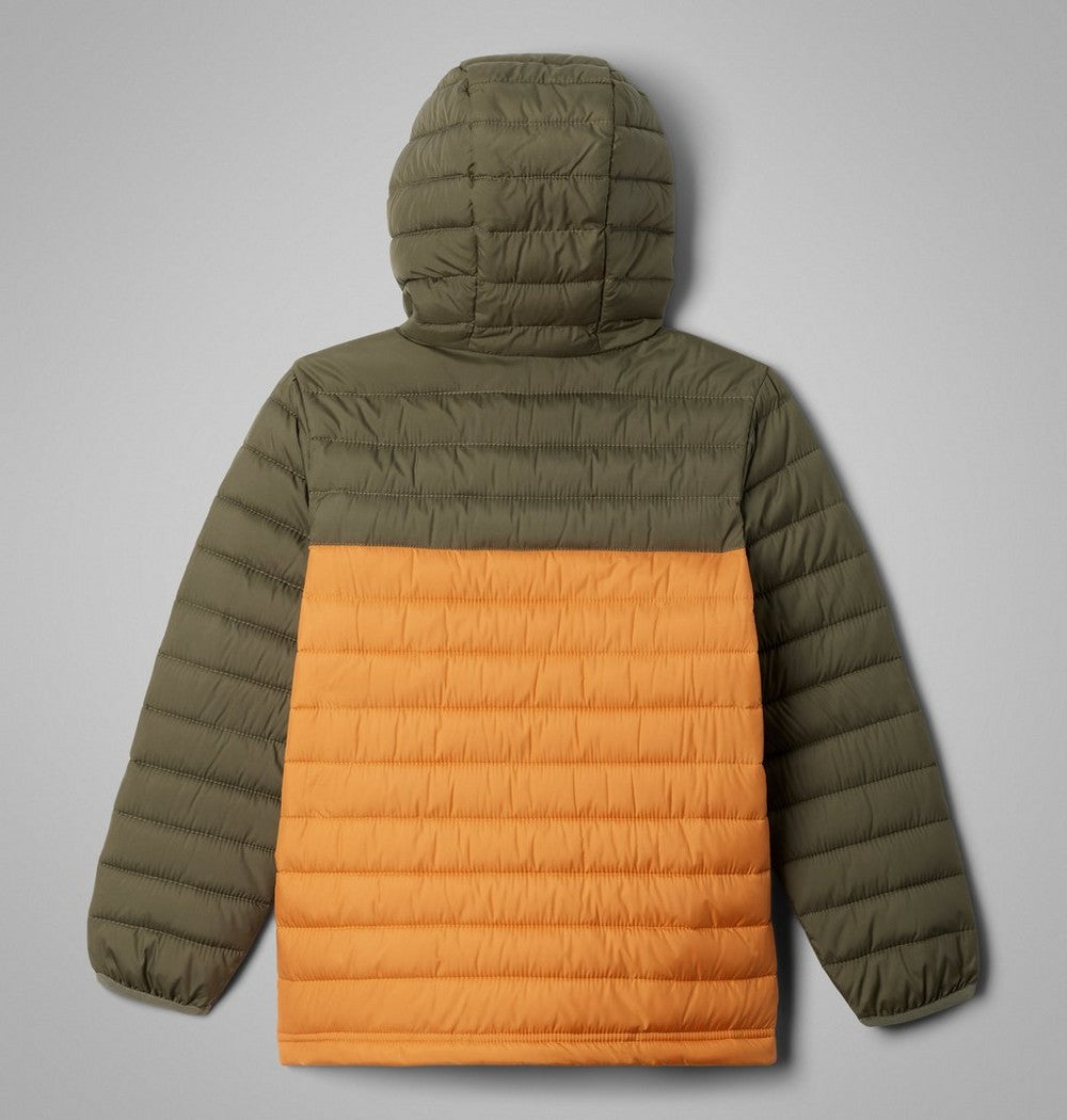 Boys' Hooded Insulated Puffer Jacket - Orange