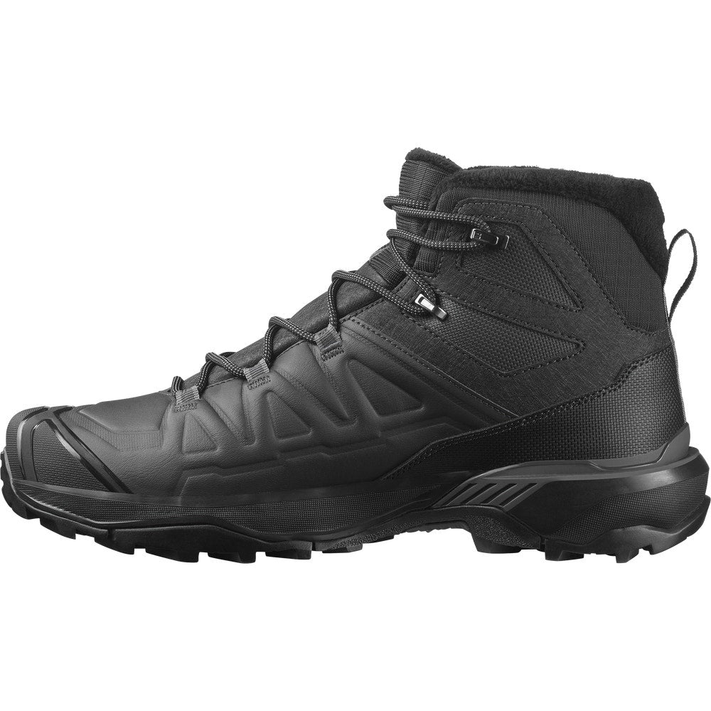 Men's Insulated Waterproof Winter Boots - Black