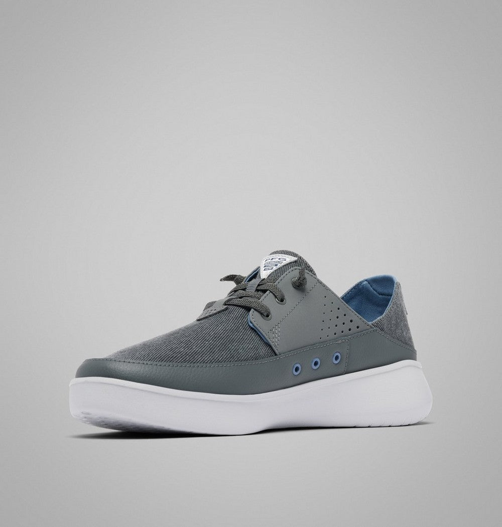 Men's Relaxed Boat Shoe - Blue and White