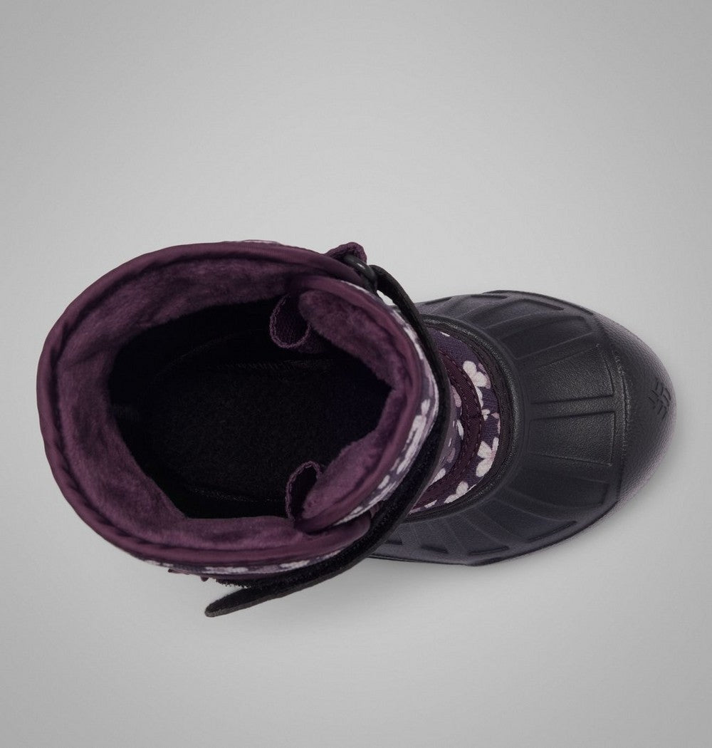 Kids' Strap Snow Boot - Purple Floral