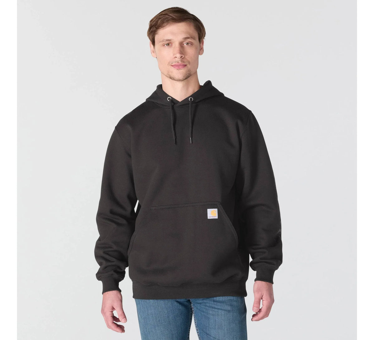Men's Back Graphic Hooded Sweatshirt - Port