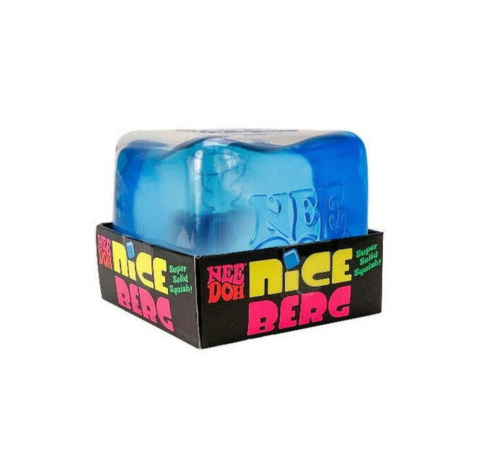 Nee Doh Nice Berg Square Sensory Toy, Blue, Ages 3+