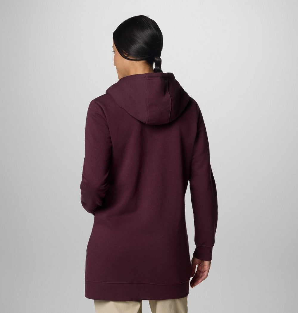 Women's Long Full-Zip Hoodie - Blue
