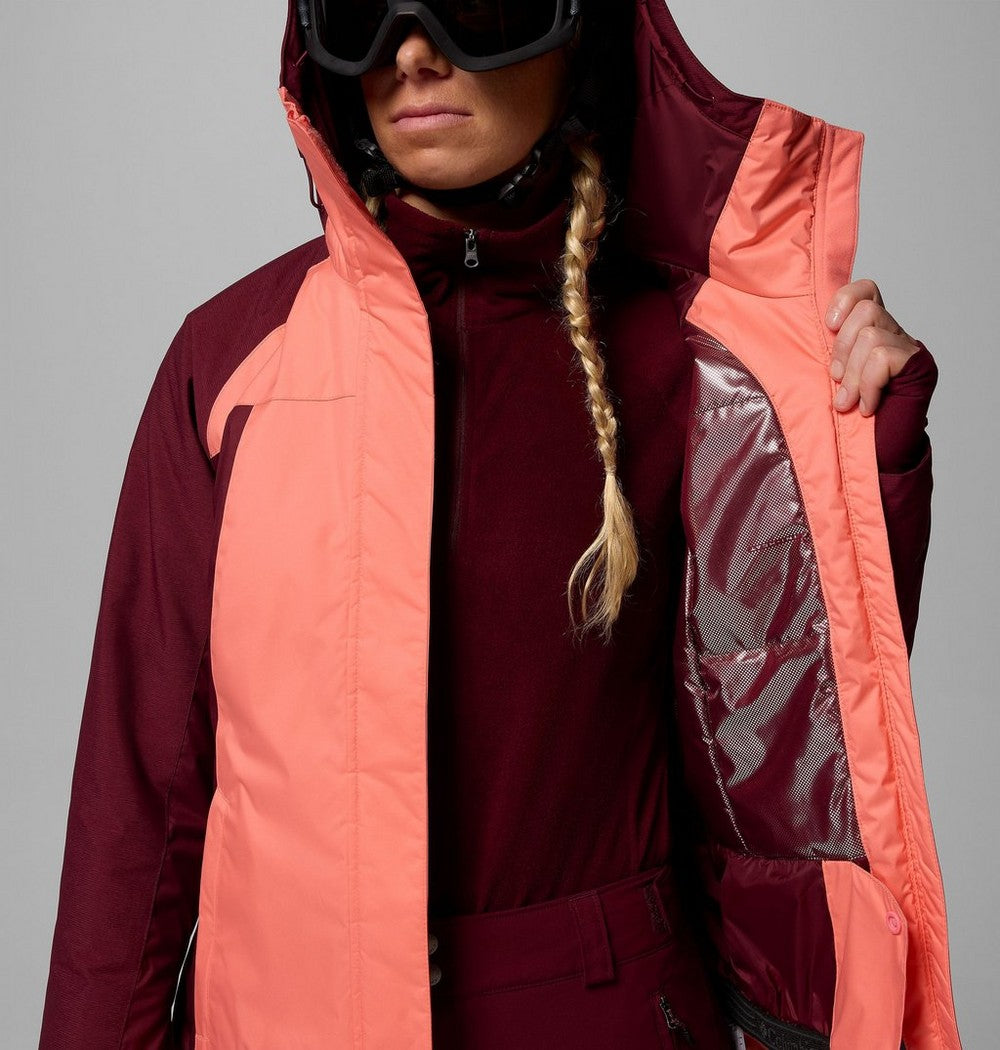 Women's Insulated Ski Jacket - Blue