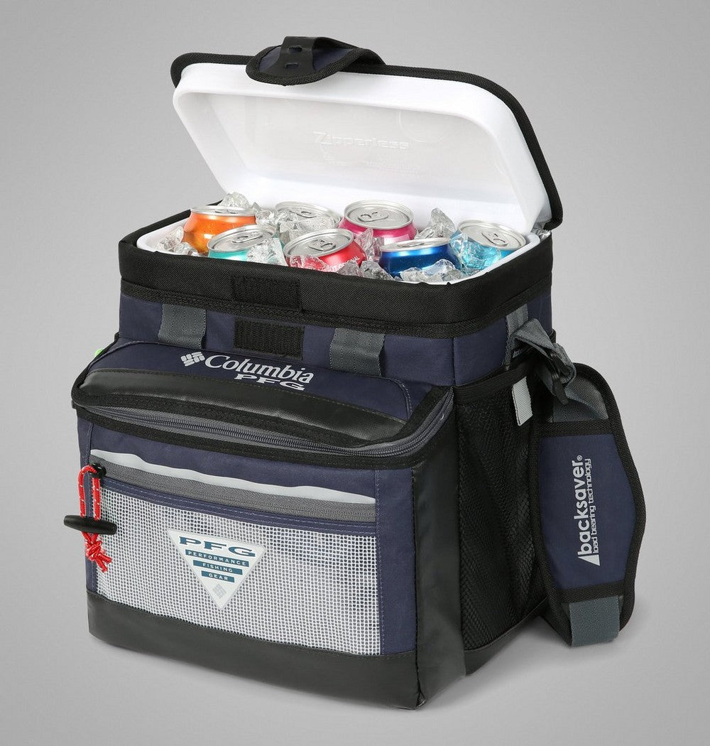 22-Can Insulated Cooler Pack - Blue