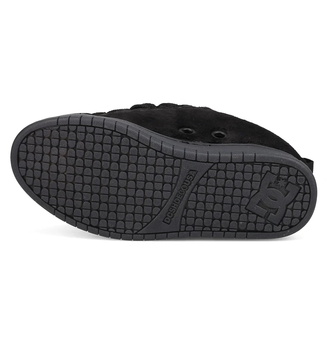 Men's Padded Suede Sneaker - Black White