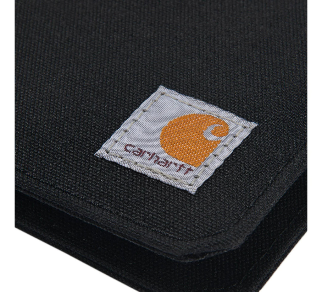 Water-Resistant RFID Bifold Wallet - Black
