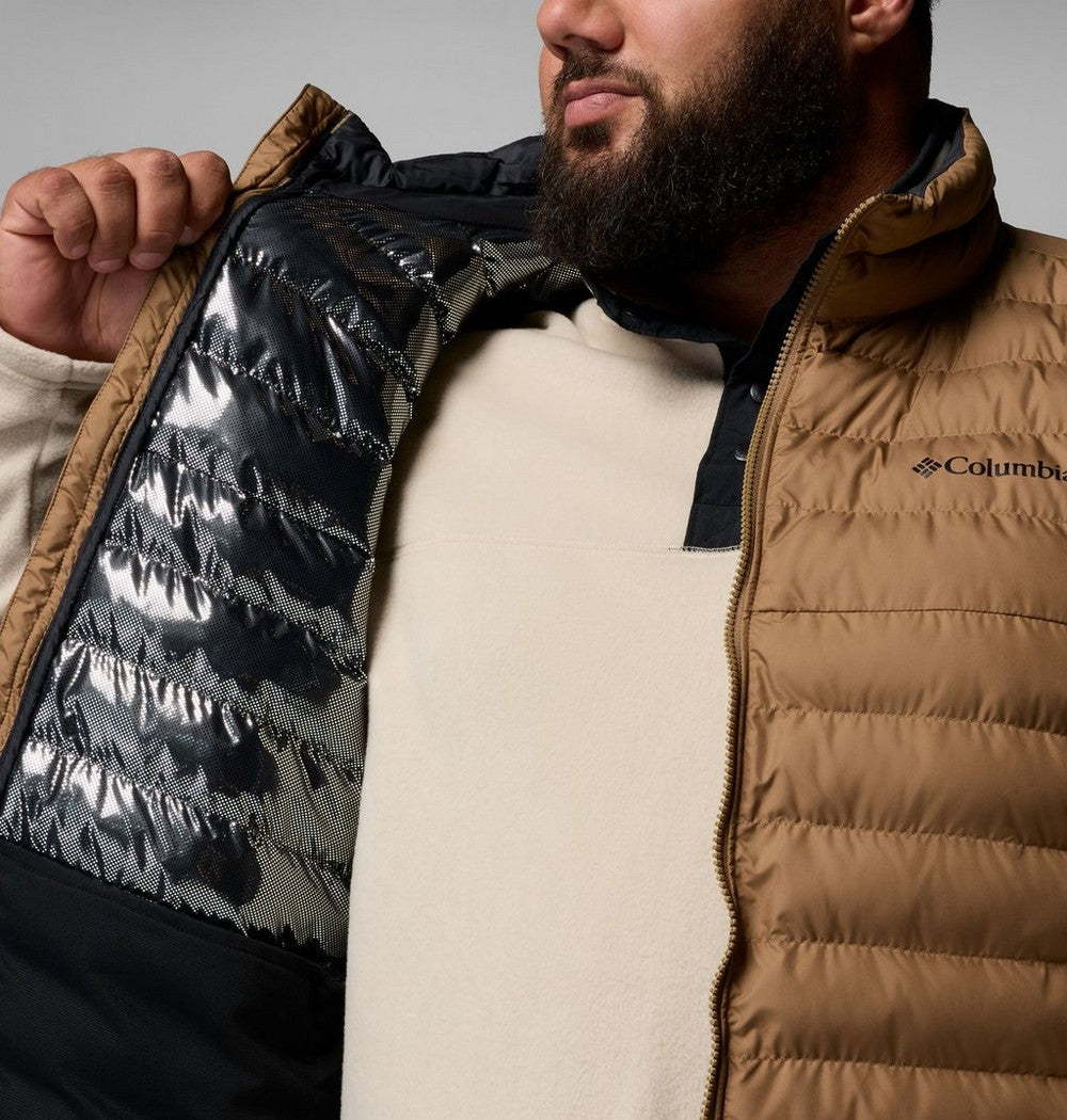 Men's Big Insulated Puffer Vest - Green