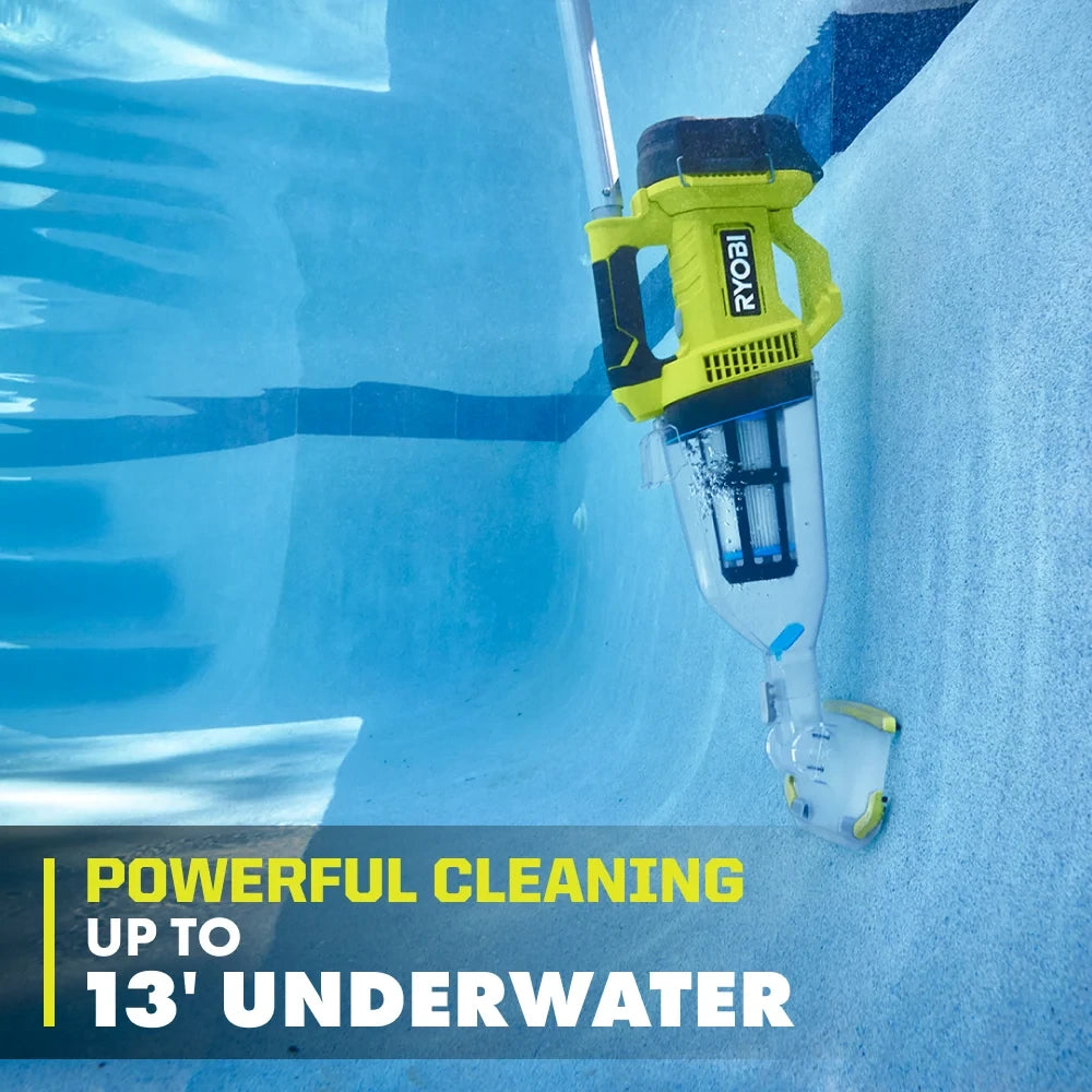 18V Cordless Handheld Pool Vacuum