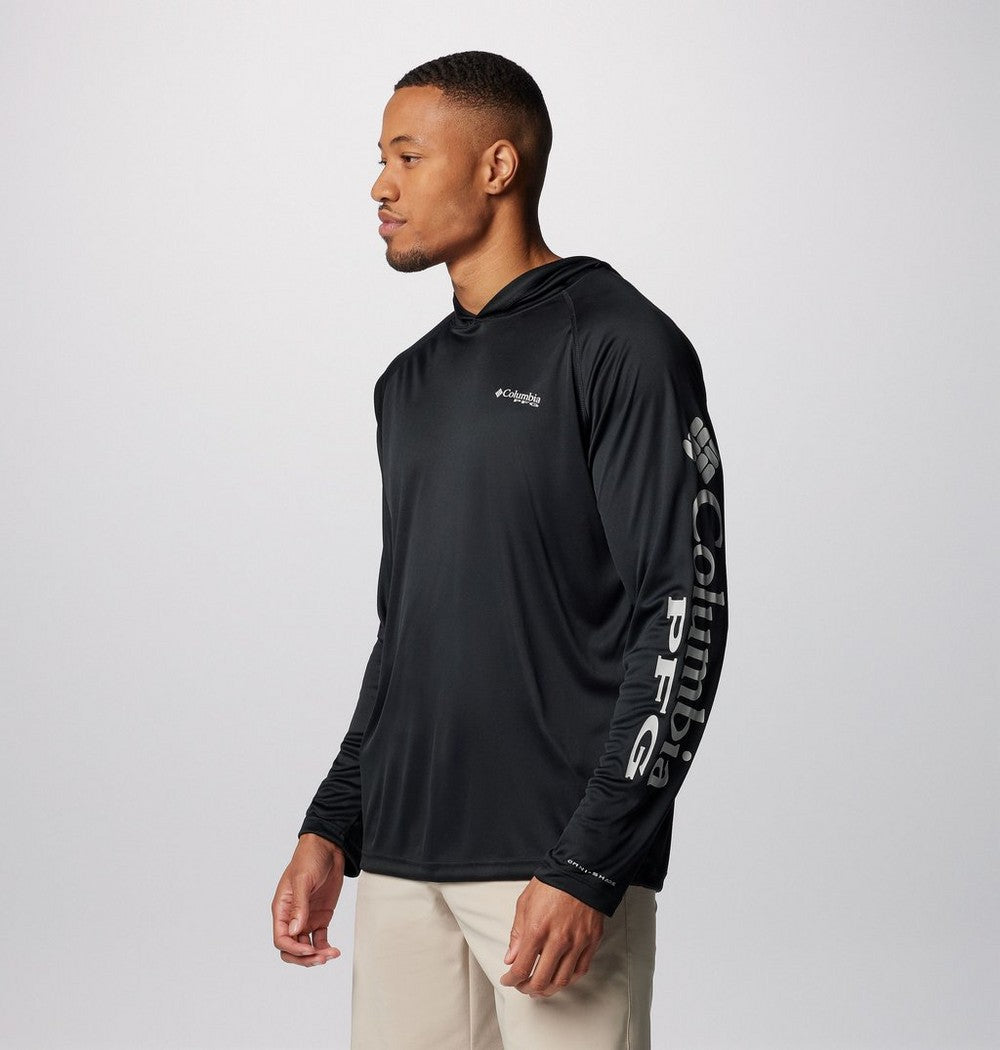 Men's Long-Sleeve Sun Hoodie - Gray