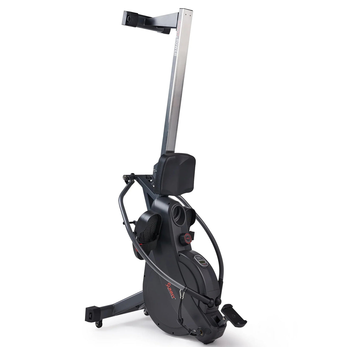 Sunny Health & Fitness MotionMax SMART Magnetic Rowing Machine, 16-Level Resistance, 51 in Rail - SF-RW522067