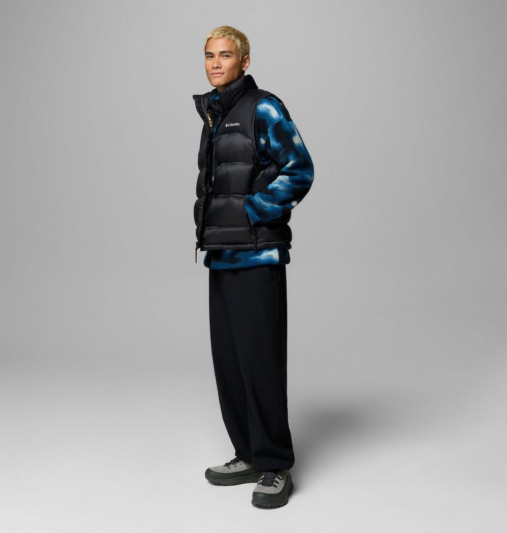Men's Printed Half-Snap Fleece Pullover