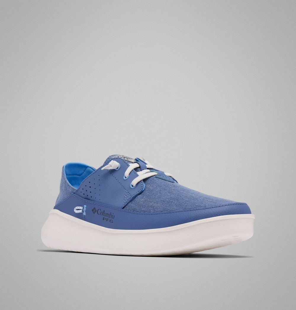 Men's Relaxed Boat Shoe - Blue and White