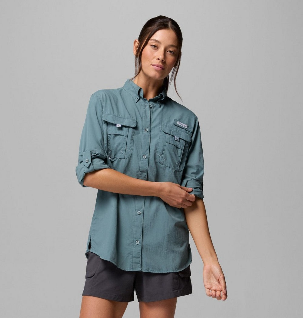 Women's Long Sleeve Fishing Shirt - Pink