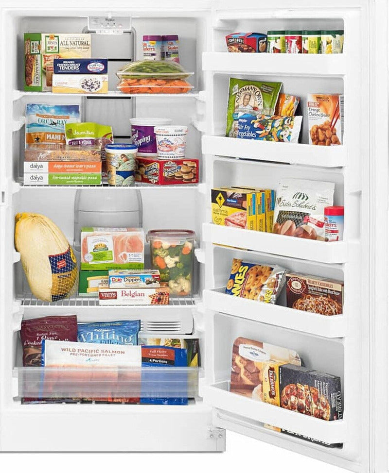 Whirlpool 15.7 Cu. Ft. Frost-Free Upright Freezer, White