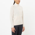 Women's Lightweight Full-Zip Fleece - White