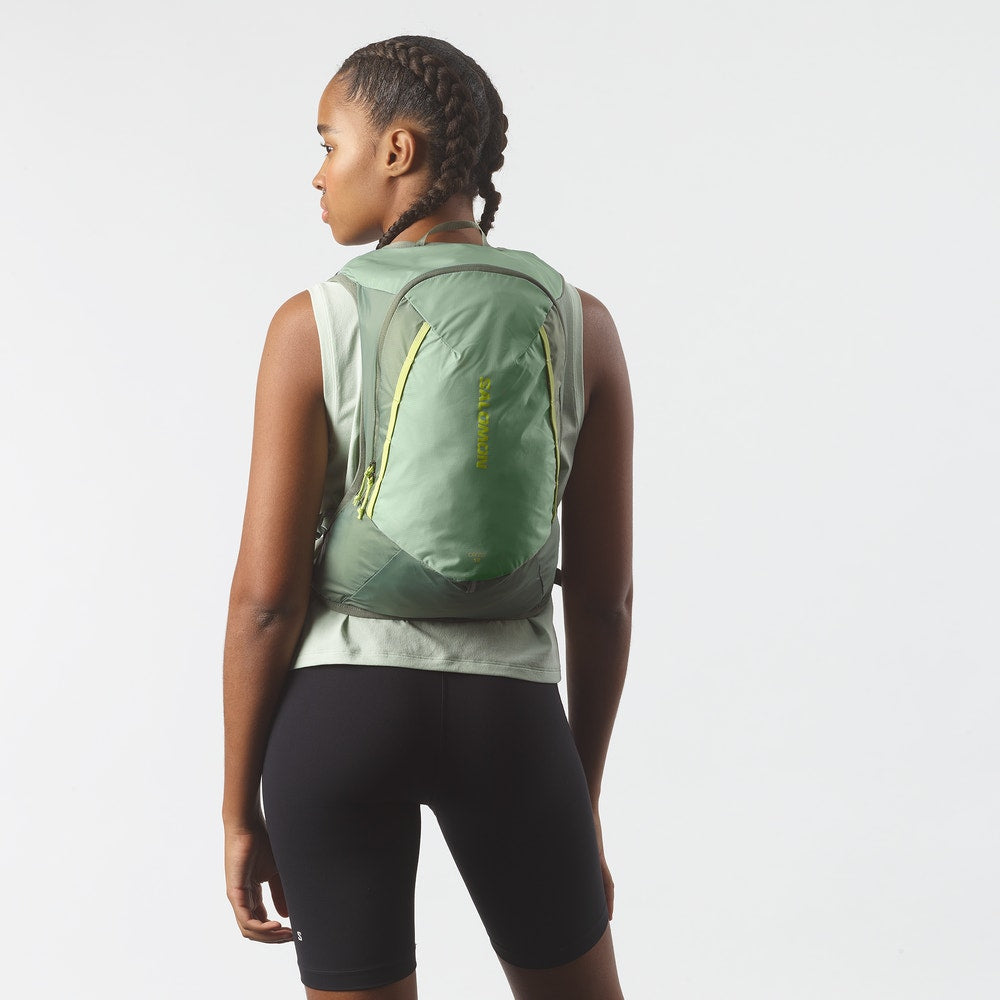 12L Running And Hiking Hydration Pack - Gray