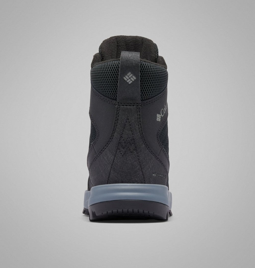 Kids' Insulated Waterproof Winter Boots - Black