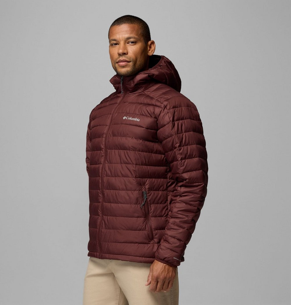 Men's Insulated Hooded Jacket - Redwood