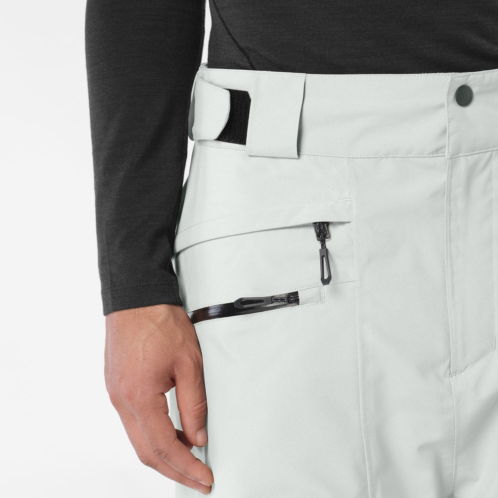 Men's Waterproof Snow Shell Pants - Black