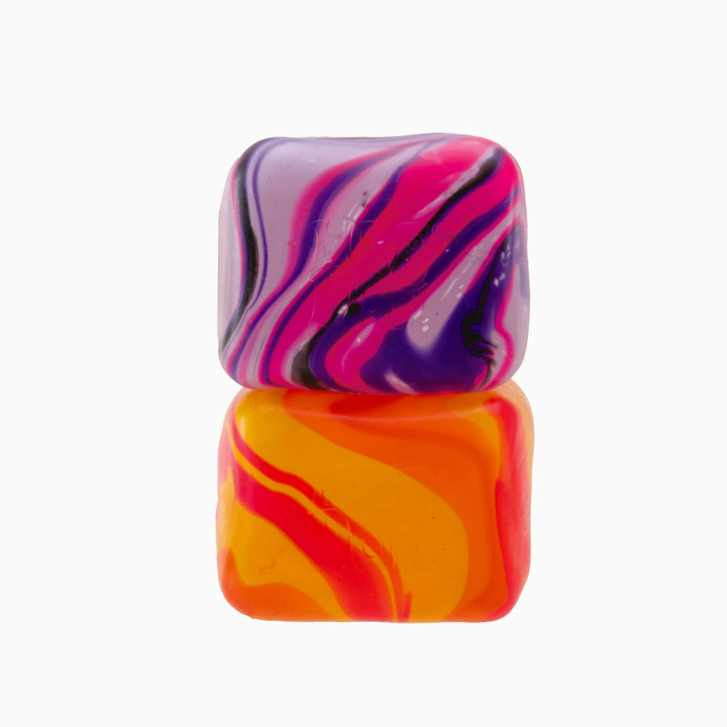 Marbled Swirl Squishy Cube