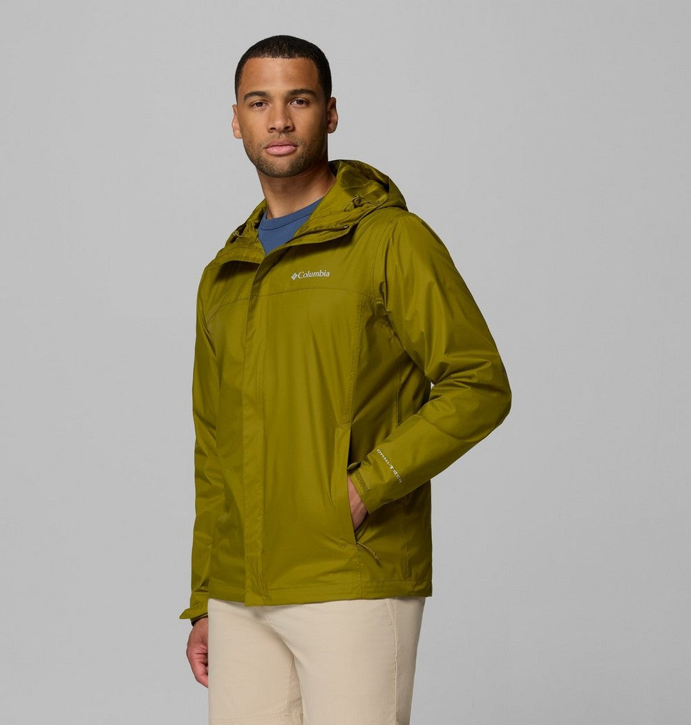 Men's Packable Rain Jacket - Blue