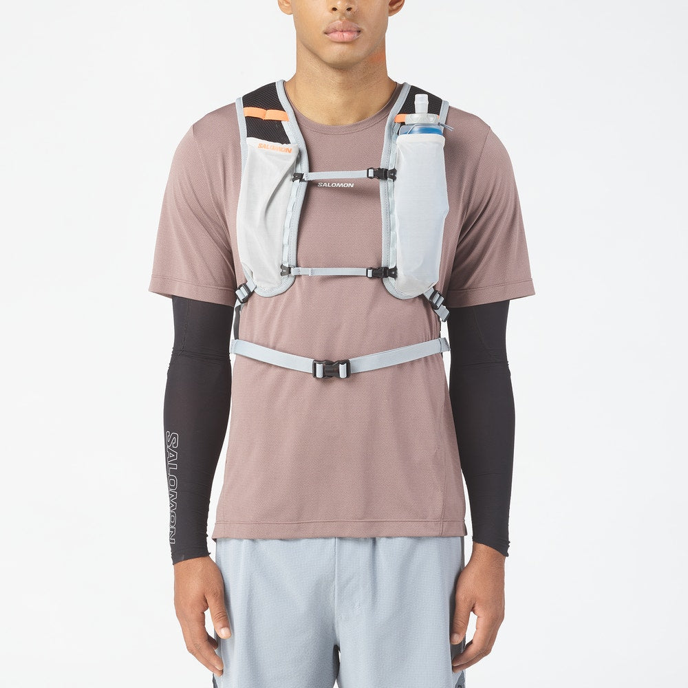 12L Running And Hiking Hydration Pack - Gray