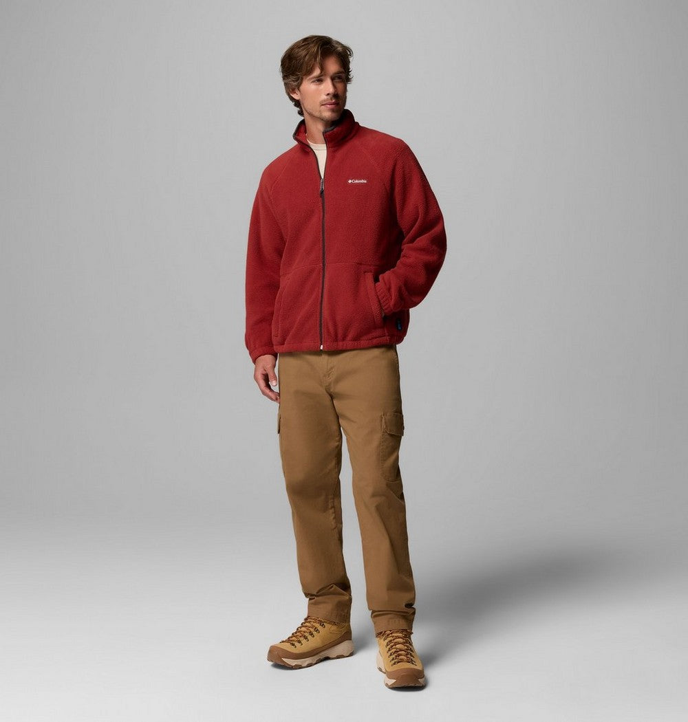 Men's Full-Zip Fleece Jacket - Sage