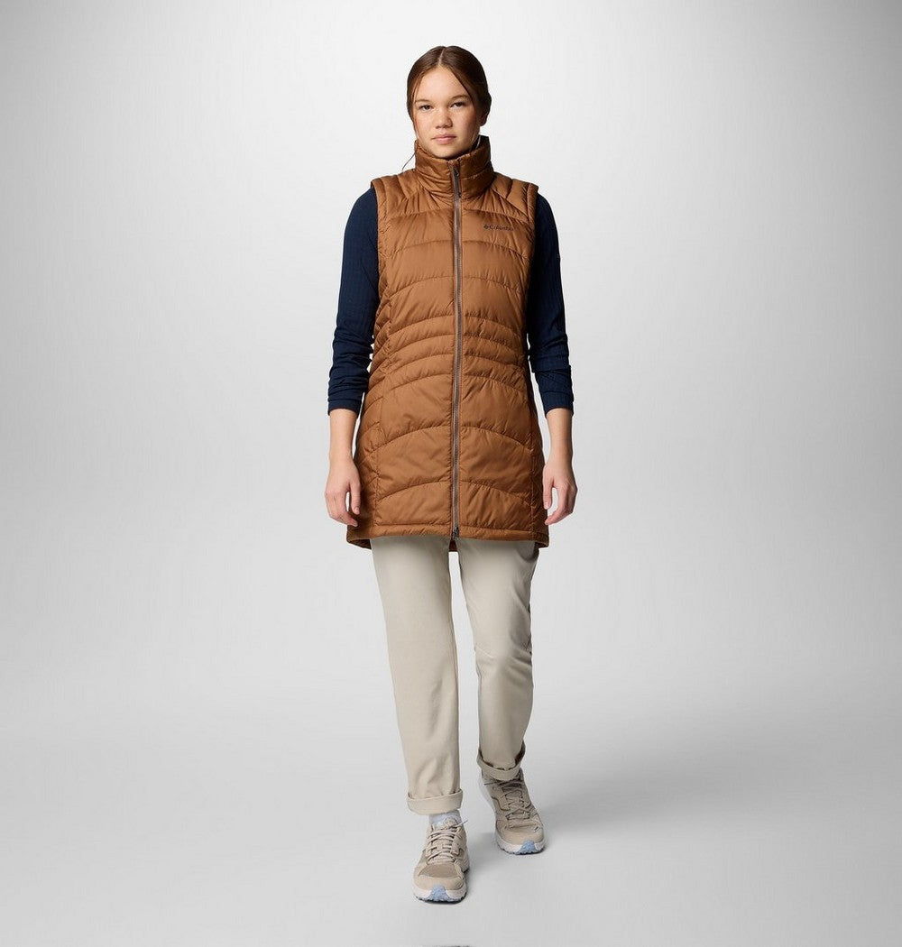 Women's Long Insulated Vest - Sage