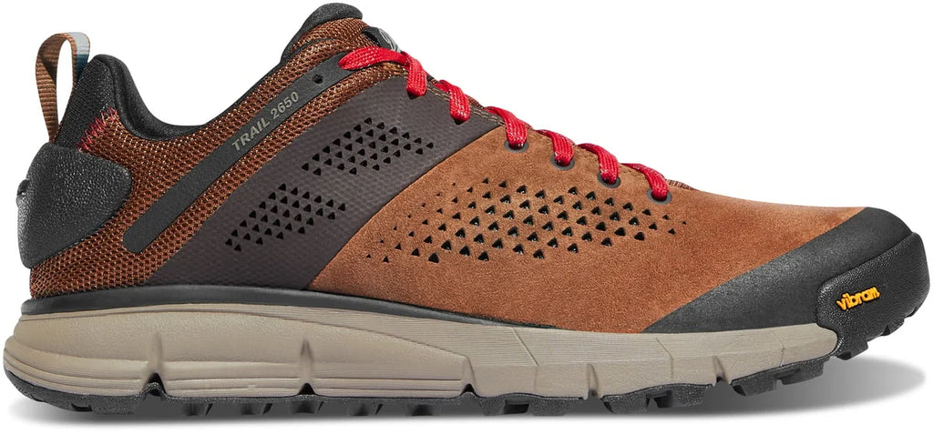 Men's 3-Inch Trail Hiking Shoe - Brown/Red