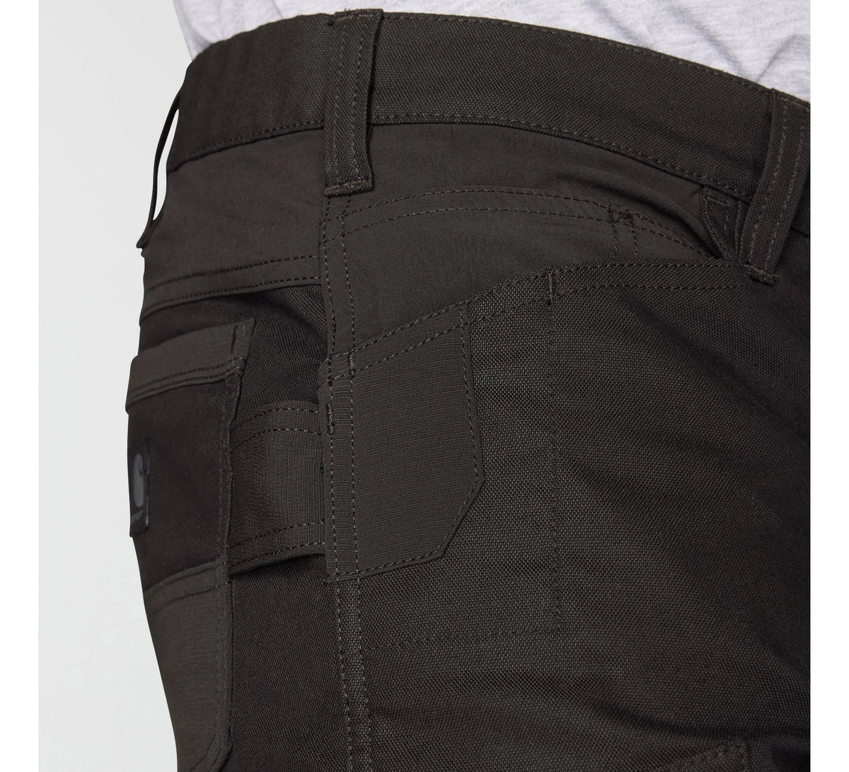 Men's Stretch Canvas Work Pants - Black