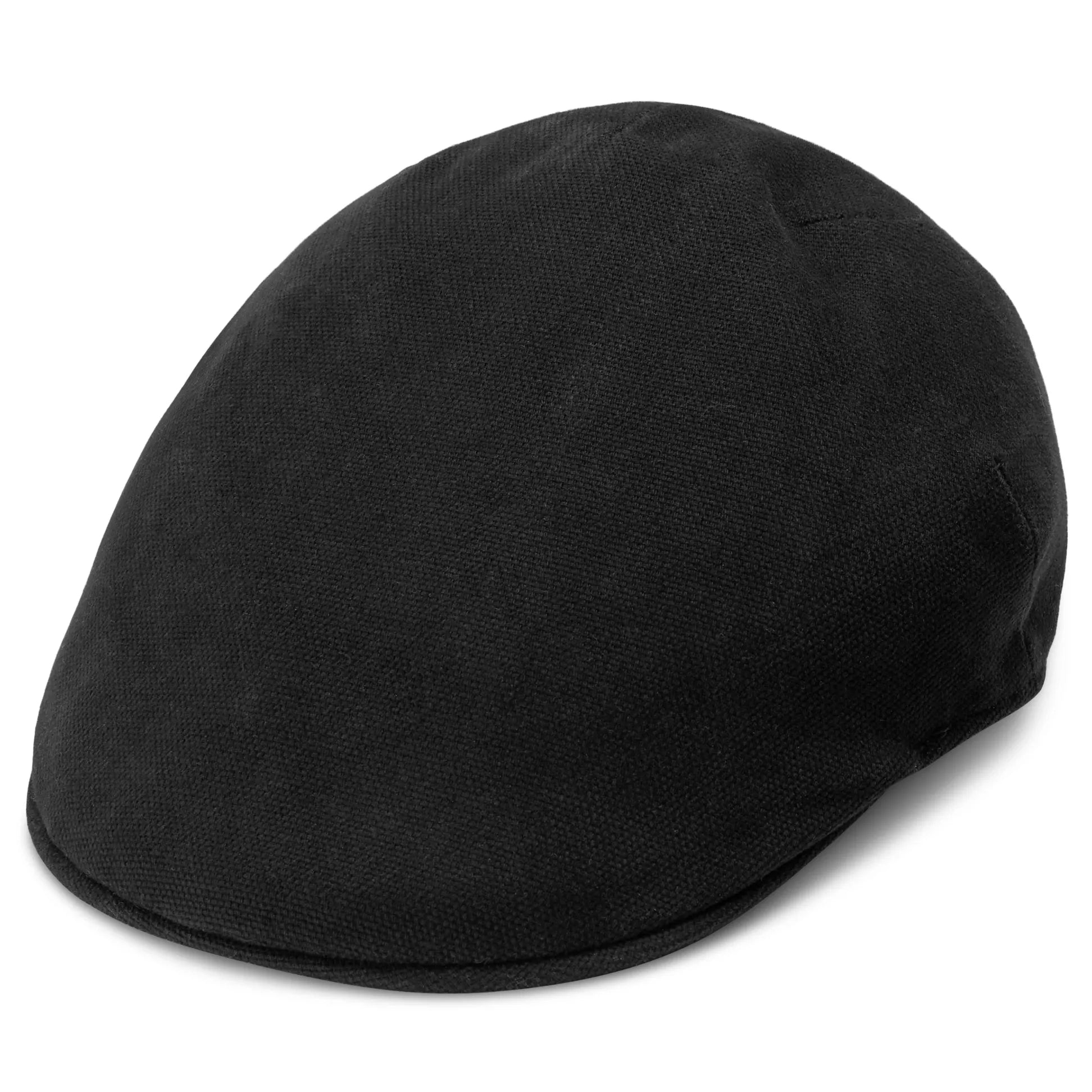 Mario Black Moda Flat Cap