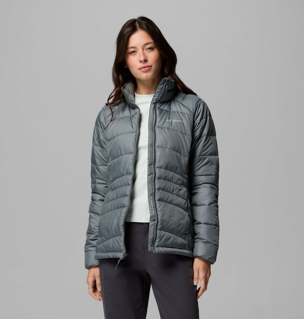 Women's Water-Resistant Insulated Jacket - Brown