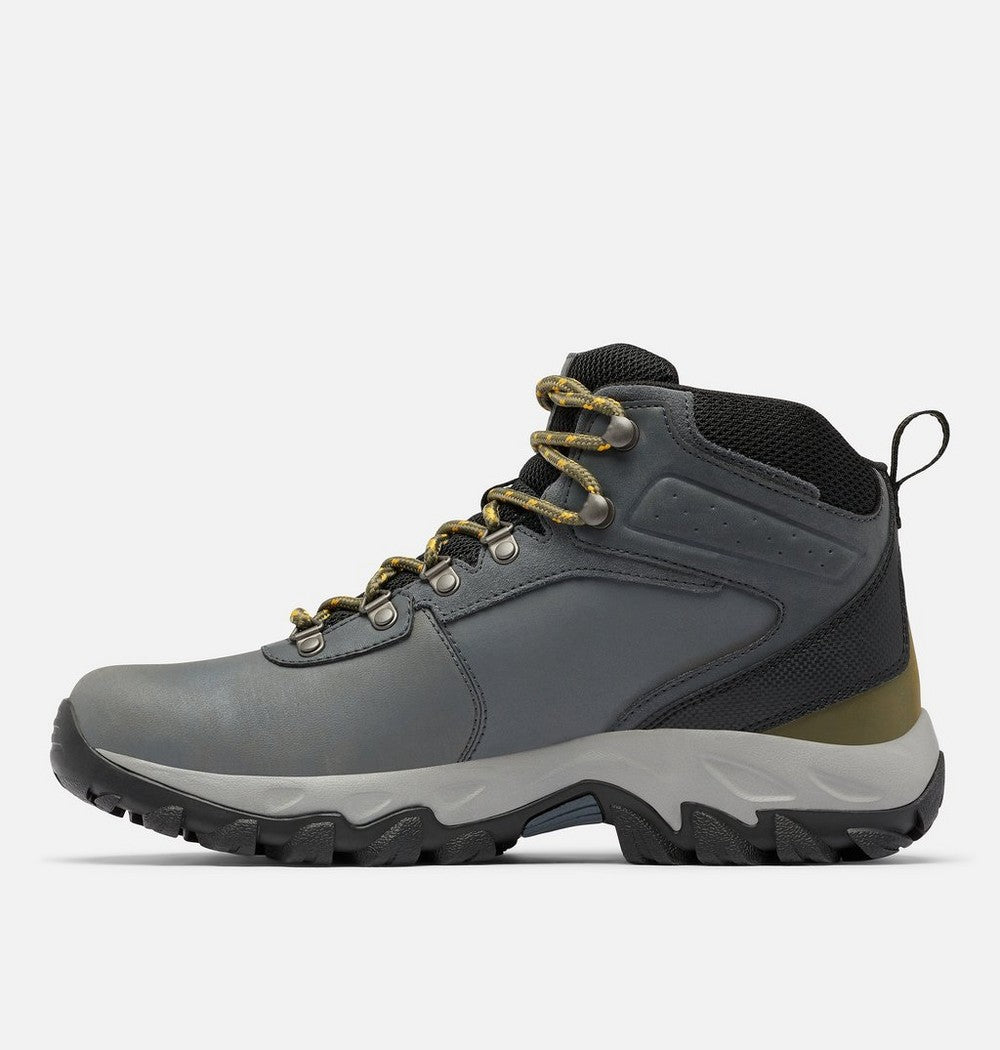 Men's Wide Waterproof Hiking Boot - Tan Blue