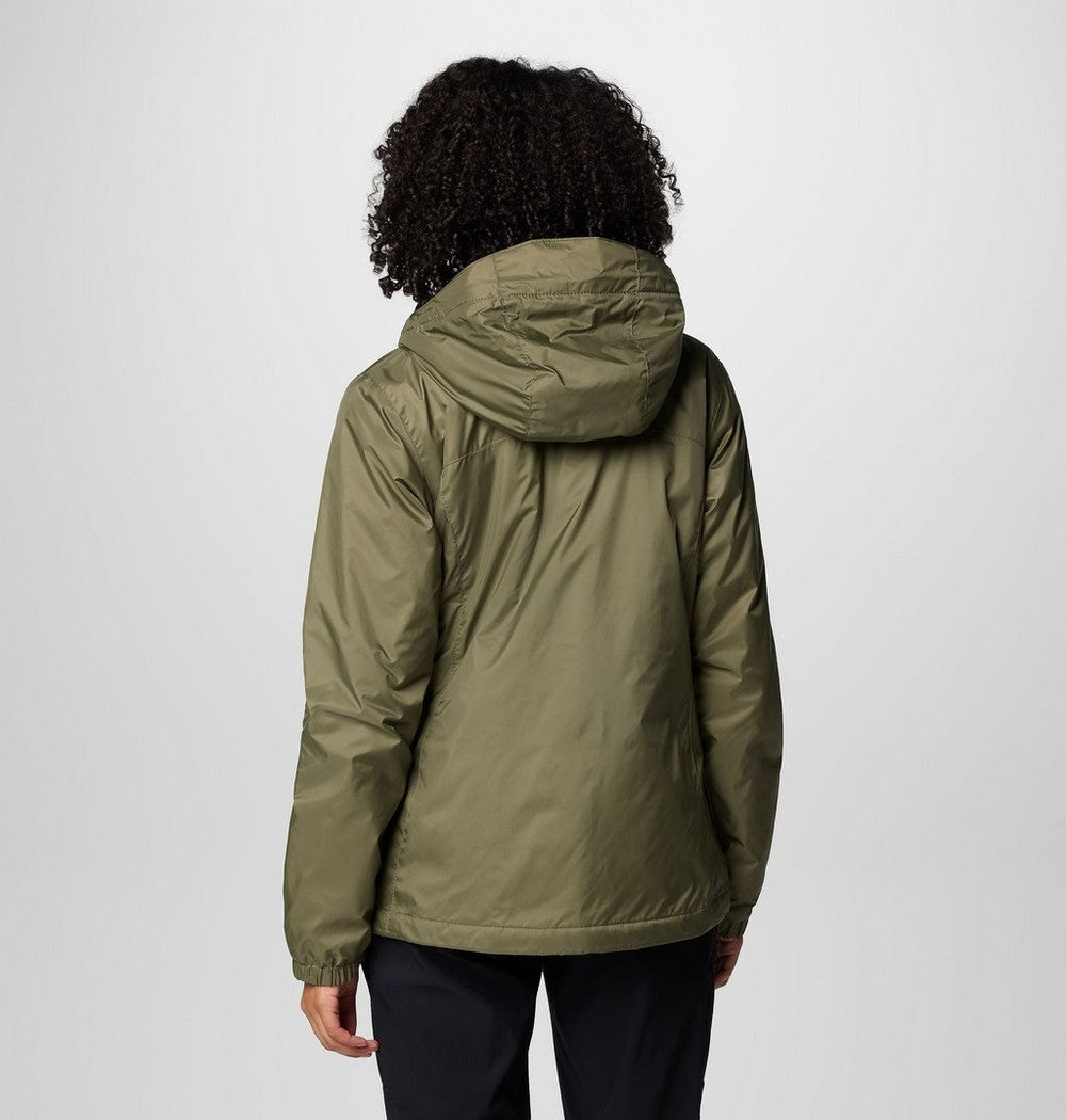 Women's Sherpa-Lined Insulated Jacket - Green