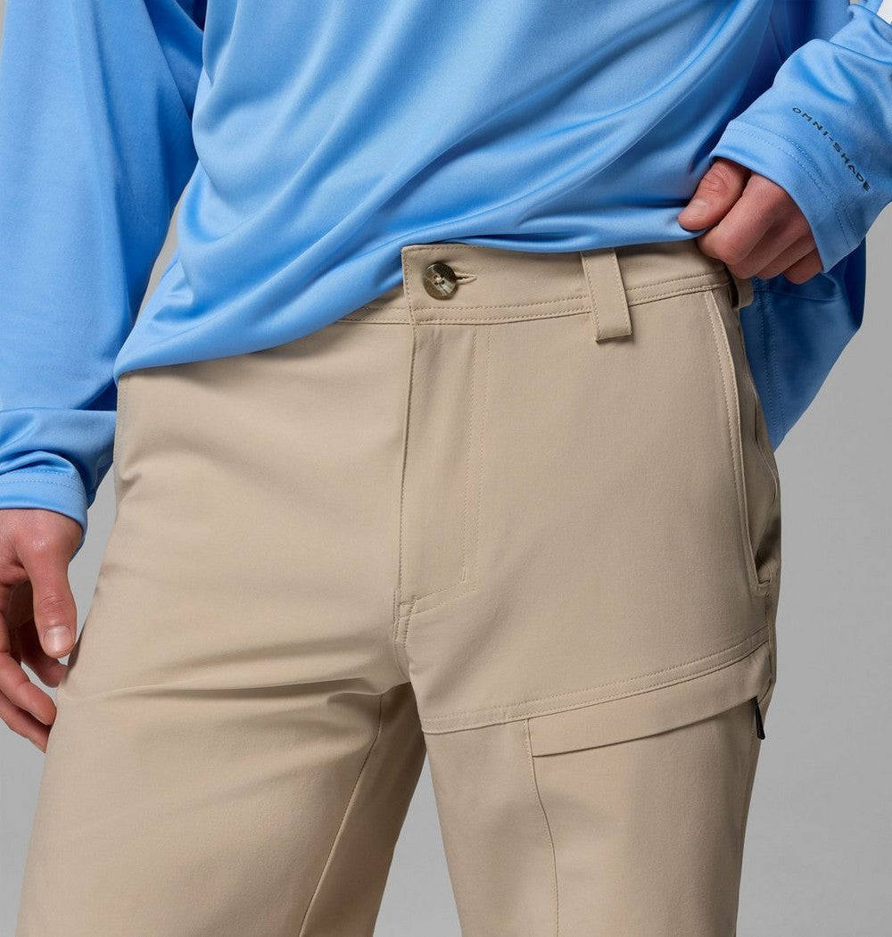 Men's Stretch Fishing Shorts - Tan