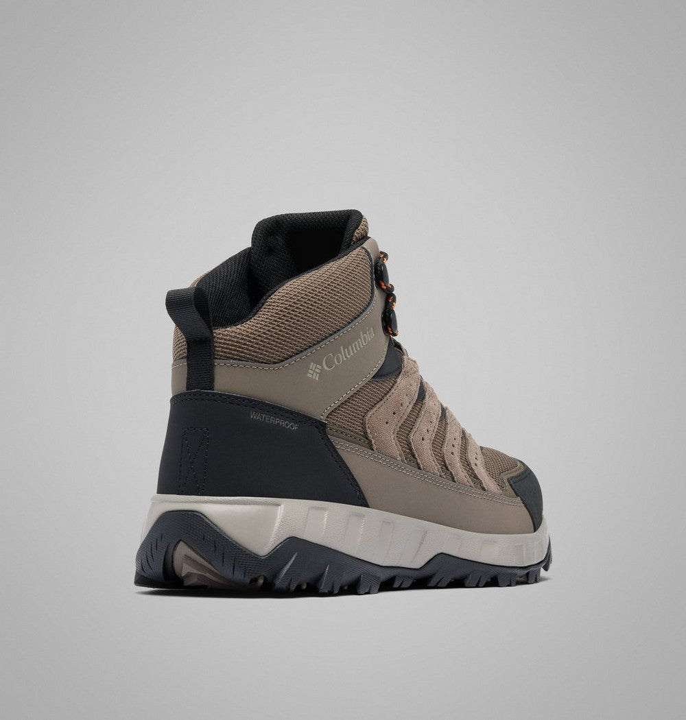Men's Waterproof Mid Hiking Boot - Brown