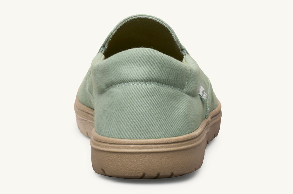 Women's Suede Slip-On Shoe - Driftwood