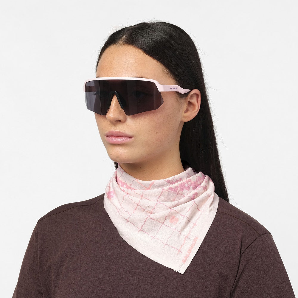 Graphic Polyester Bandana - Burnt Umber