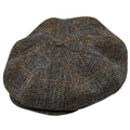 Birmingham Genuine Scottish Herringbone Tweed 8 Panels Man Cap