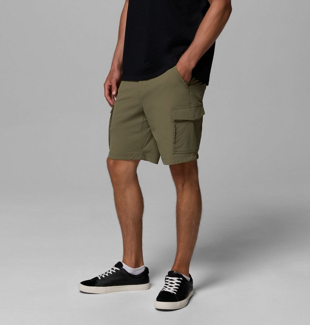 Men's Stretch Cargo Shorts - Black